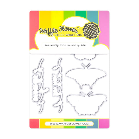 Butterfly Trio Matching Die