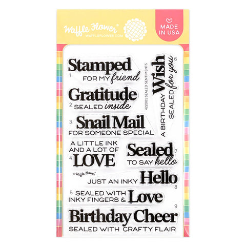 Sealed Sentiments Stamp Set