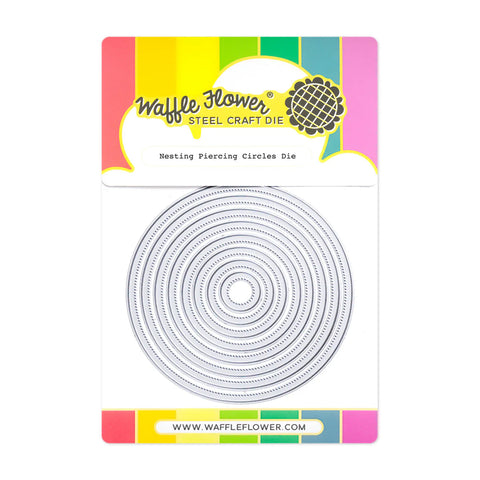 Nesting Piercing Circles Die