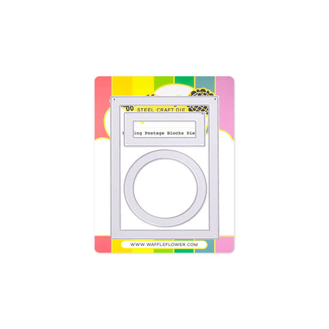 Nesting Postage Collage Blocks Die