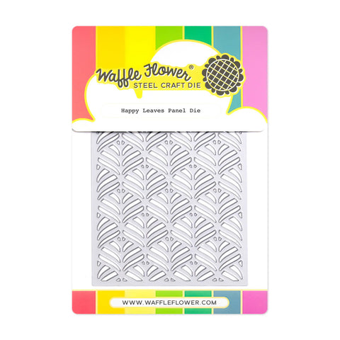 Happy Leaves Panel Die