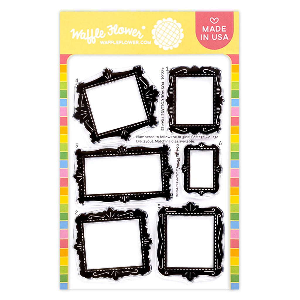 Postage Collage Frames Combo