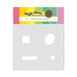 Postage Collage Inner Blocks Stencil