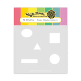 Postage Collage A6 Inner Blocks Stencil