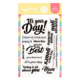 Your Day Sentiments Stamp Set