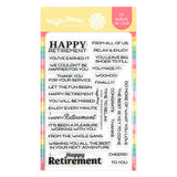 Retirement Sentiments Stamp Set