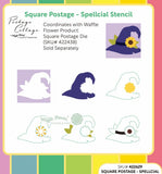 Square Postage Spellcial Stencil