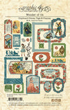Graphic 45 Wonder of Oz Chipboard Pieces, Tags & Frames