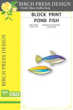 Block Print Pond Fish