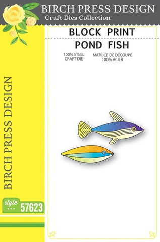 Block Print Pond Fish