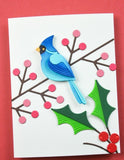 Block Print Stems ad Berries