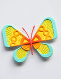 Block Print Deco Butterfly