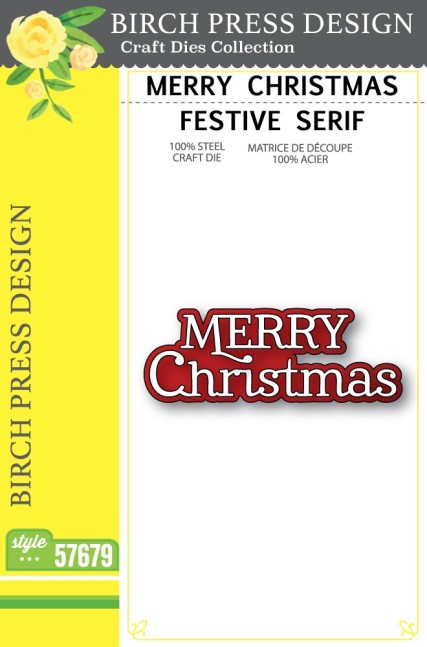 Merry Chirstmas Festive Serif