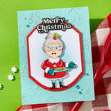 The Clauses Etched Dies from the North Pole Friends Collection by Simon Hurley