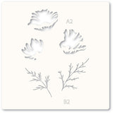Playful Poppies Stencil Set