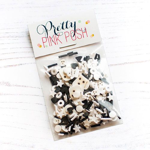 Ghostly Friends Clay Confetti Mix