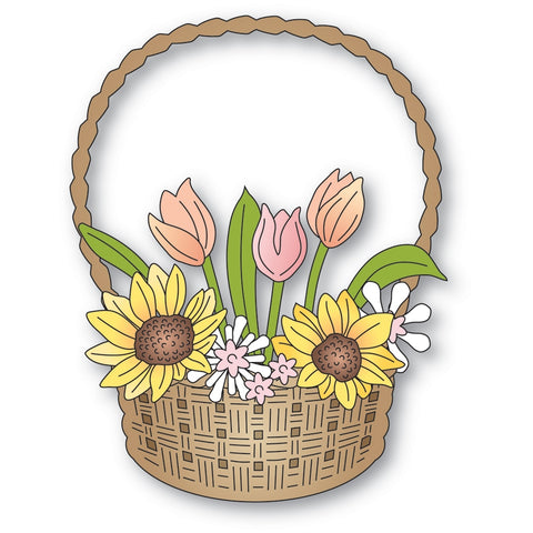 Flower Basket Bouquet