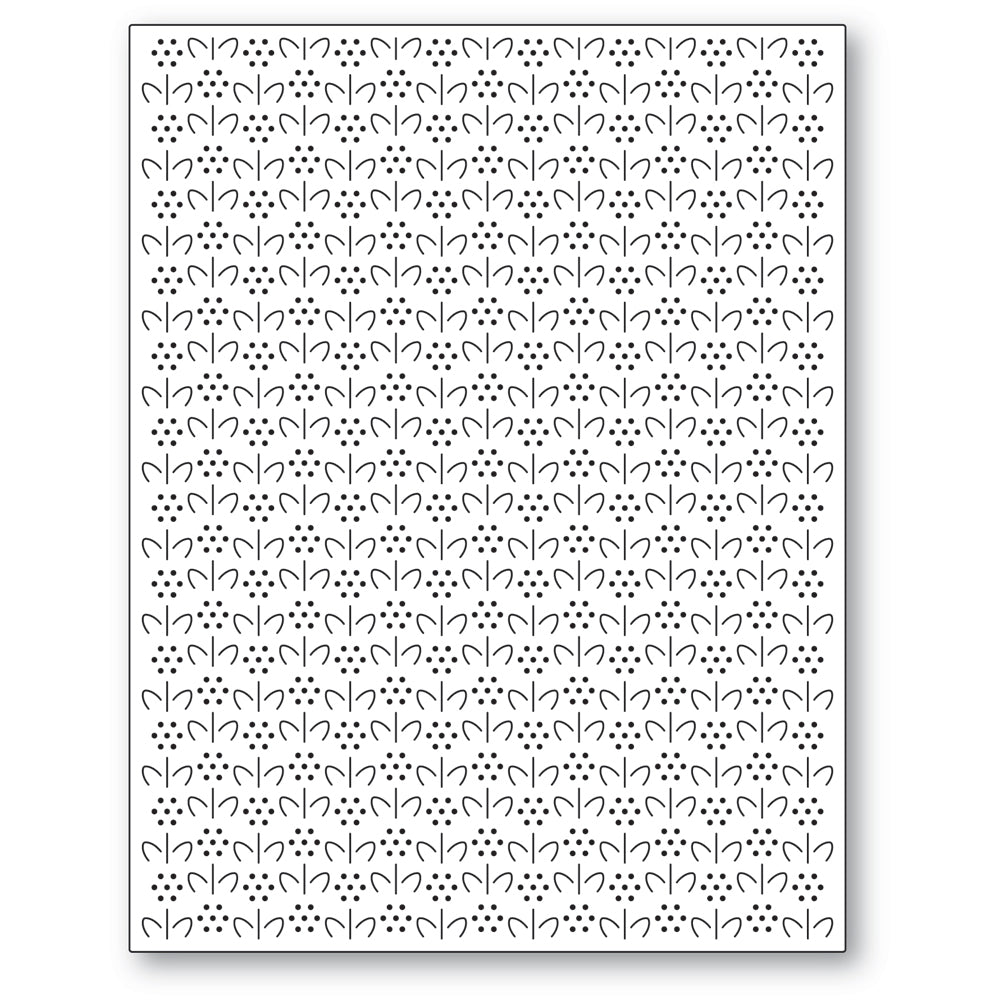 Pinpoint Flower Plate