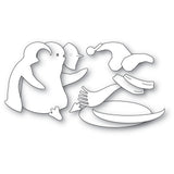 Sledding Penguin