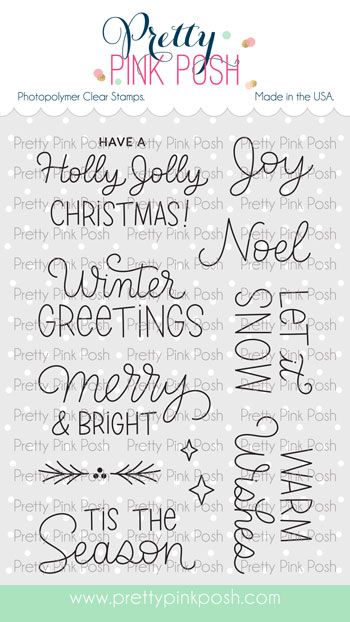 Winter Greetings Stamp Set