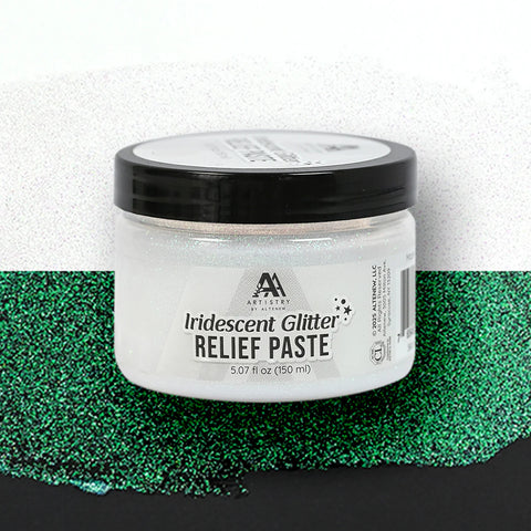Iridescent Glitter Relief Paste