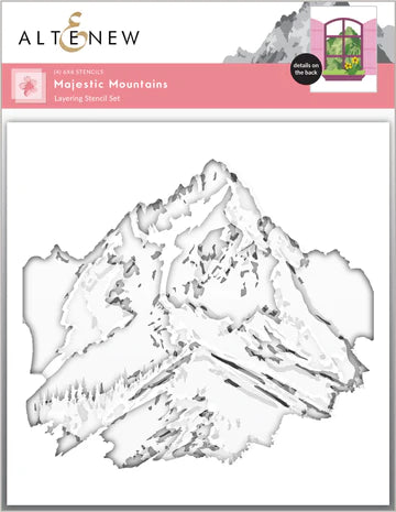 Majestic Mountains Layering Stencil Set (4 in 1)