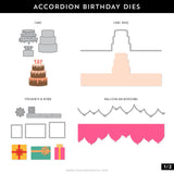 Accordion Birthday Dies
