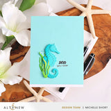 Mini Delight: Graceful Seahorse Stamp & Die Set