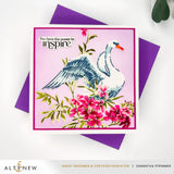 Stencil Art: Swan Serenade Layering Stencil Set (6 in 1)