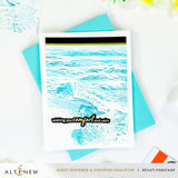 Whispering Waves 3D Embossing Folder