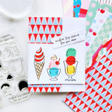 I Scream, You Scream Patterned Paper