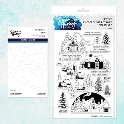 Winter Wonderland Stamp & Die Bundle by Simon Hurley