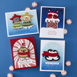 Hedge-Hugs Clear Stamp & Die Set from the Merry Mischief Collection