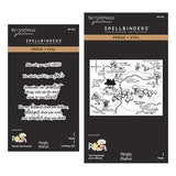 Say Cheese Classic Pooh Baby Press + Foil Plate & Die Bundle with Simple Stories