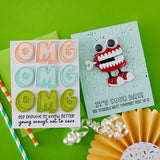 HBD Balloons Etched Dies