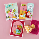 Shiny New Day Sentiments Clear Stamp Set
