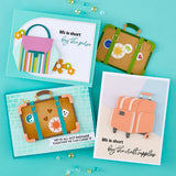 Awareness Ribbon and Sentiments Stamp & Die Set by Sheri Ballantyne