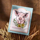 Daisy BetterPress Plate & Die Set from the Justine's Farm Collection by Justine Dvorak