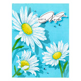 Daisy Trio BetterPress and Stencil Bundle from the Yana's Daisies Collection by Yana Smakula