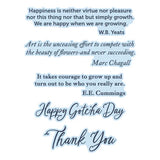 The Poet's Garden Sentiments Press + Foil Plate & Die Set by Susan Tierney-Cockburn