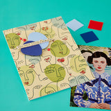 All My Senses Faces Press + Foil Plates and Stencil Bundle by Jaycee Gaspar
