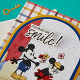 Classic Mouse Happy Sentiments Press + Foil Plate & Die Set