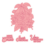 Magical Fuchsia Press + Foil Plate & Die Set by Alex Syberia Designs