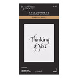 Upright Italic Everyday Sentiments Press + Foil Bundle by Paul Antonio