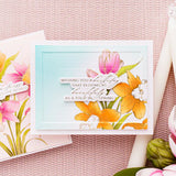 Tulips and Daffodils Press + Foil Plate and Stencil Bundle by Yana Smakula