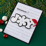 Snowflake Kisses Sentiments Press + Foil Plate & Die Set by Lisa Horton