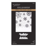 Winter Peace Press + Foil Plate & Die Set