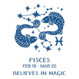 Block Print Pisces Registration Press + Foil Plate