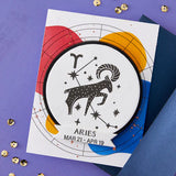 Block Print Aries Registration Press + Foil Plate