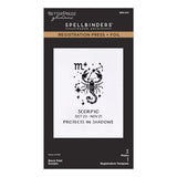 Block Print Scorpio Registration Press + Foil Plate